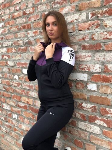 Gornji i donji deo: Ženske trenerke Nike just do it Novo Mokra likra Veličine m l xl — 8