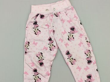 spodnie zimowe 86: Sweatpants, Disney, 5-6 years, 110/116, condition - Good