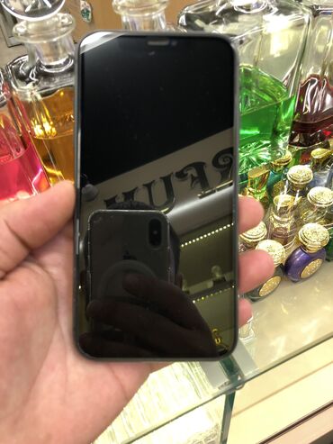 iphone qutusu: IPhone 11, 128 ГБ, Черный, Отпечаток пальца, Беспроводная зарядка