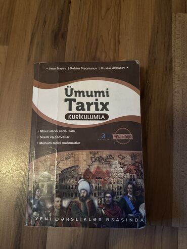 Digər: Anar isayev umumi tarix seliqeli isledilib 12.50alinib 9manata satilir