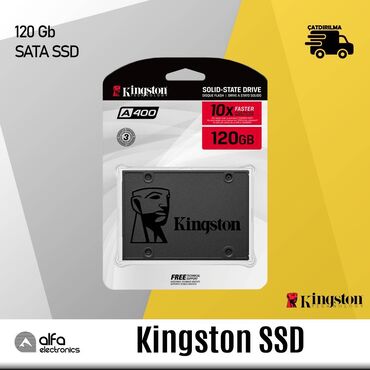 pc joystick v Azərbaycan | Video oyunlar üçün aksesuarlar: Sərt disk "Kingstone A400 120GB SSD" Brend : Kingstone Model: A400