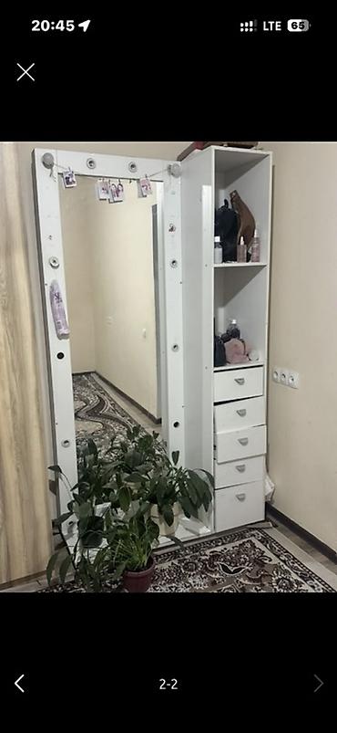 шванерь: Шифоньер, шкаф для одежды, Б/у, Прямой — 2