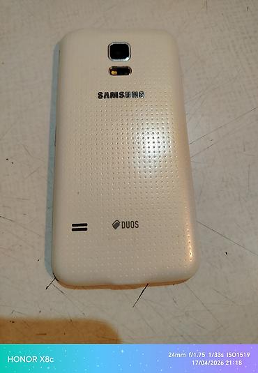 mini soyducu: Samsung Galaxy S5 Mini, 16 GB, rəng - Ağ, İki sim kartlı — 3