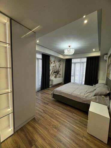 квартира с подселением аламедин 1: 3 бөлмө, 126 кв. м, Элитка, 3 кабат, Дизайнердик ремонт