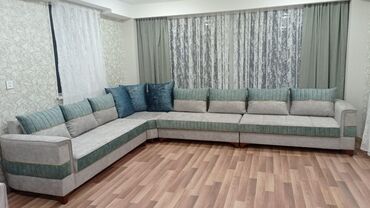 Divan və kreslo dəstləri: Künc divan, Pufik, Bazasız, Açılmayan — 15