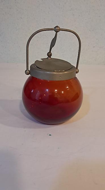 молдинг стекла: Сахарница из красного стекла СССР 1960х — 6