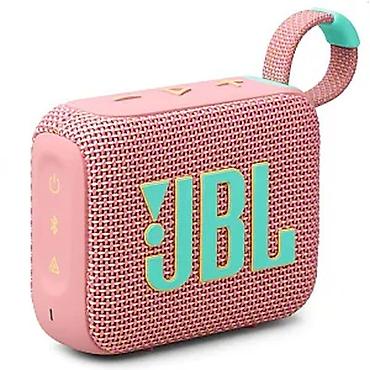 kobra dinamik: JBL Go 4 Portable Bluetooth Speaker – Pink Ultra portativ və kompakt — 1