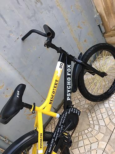 BMX velosipedlər: BMX tipli velosiped - Çərçivə: Qarşısı-qara, arxası-sarı rəngli — 6