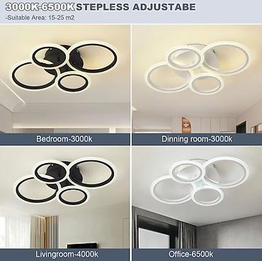 smart light: Потолочный светодиодный светильник в современном стиле - Дизайн — 7