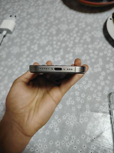 mikrofon qiymetleri: IPhone 15 Pro, 256 GB, Natural Titanium, Face ID — 5