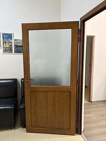 Taxta rəngli PVC iç qapı - Material: PVC profilli karkas, taxta lalafo.az -da Taxta rəngli PVC iç qapı - Material: PVC profilli karkas, taxta