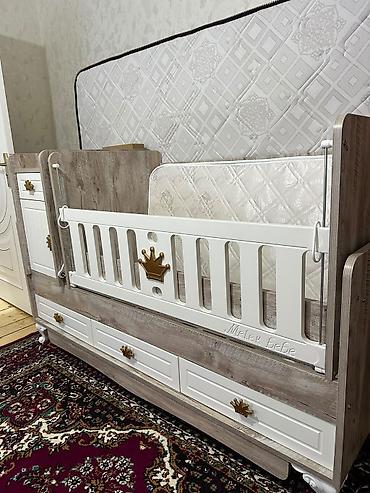 rol mebel: Dilək Beşik 120 azn satilir. 3 ay yatb uşağ sonra gedmşk türkiyəyə — 1