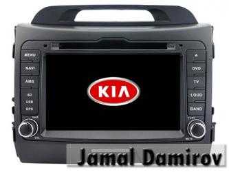 магнитофон для машины: Kia sportage 2010-2014 üçün dvd- monitor. Dvd- монитор для kia