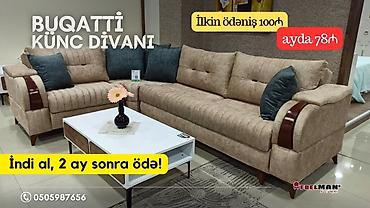 Divanlar: Künc divan, Yeni, Açılan, Bazalı, Parça, Ünvana pulsuz çatdırılma — 10