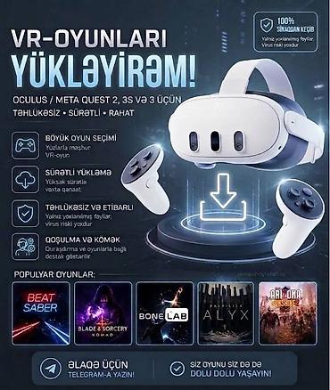 Техника и электроника: Oculus / Meta Quest 2, 3S və Meta Quest 3 eynəkləriniz üçün top VR — 1