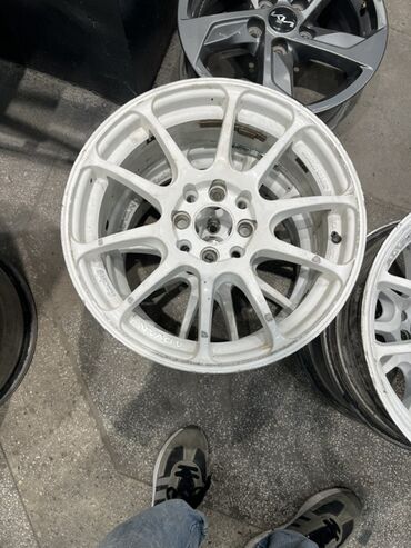 шины 14 с: Литые Диски R 16 Advan Racing, Комплект, отверстий - 4, Б/у