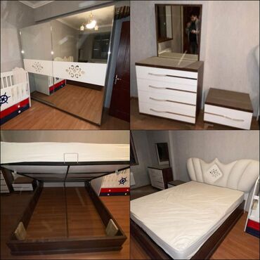 Sifarişlə yataq dəstləri: İkinəfərlik çarpayı, Dolab, Termo, 2 tumba, İşlənmiş lalafo.az -da Sifarişlə yataq dəstləri: İkinəfərlik çarpayı, Dolab, Termo, 2 tumba, İşlənmiş