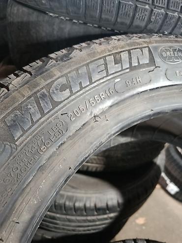 Шины: Шины 205 / 55 / R 16, Зима, Б/у, Комплект, Легковые, Япония, Michelin — 2