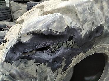 Шины: Ремонт шин на фронтальный погрузчик автокран экскаватор каток и — 22