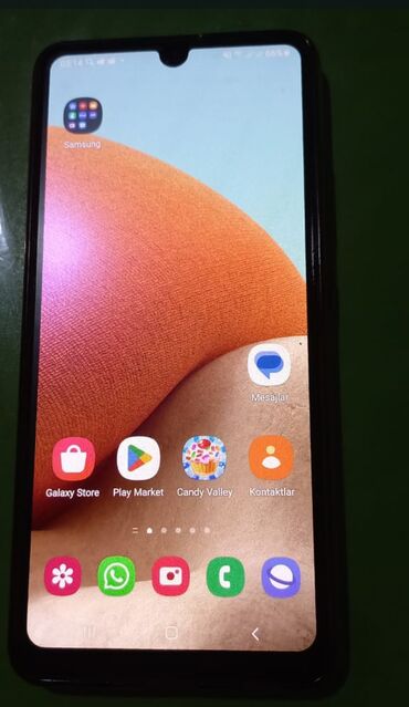 telefonlar bərdə: Samsung Galaxy A32, 128 GB, rəng - Çəhrayı