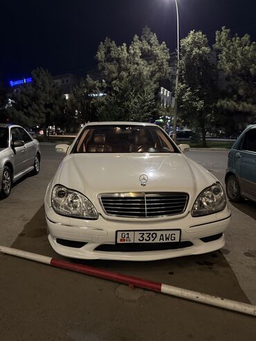 Mercedes-Benz: Mercedes-Benz S-Class: 2003 г., 5 л, Автомат, Бензин, Седан
