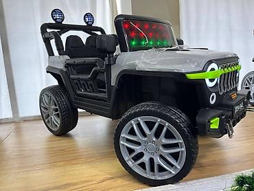Uşaq üçün elektrik maşınları: 🚙 Yeni Jeep Wrangler BLK 268 – 4x4 Uşaq Elektromobili 🔥 Güclü — 5
