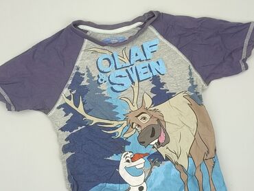 T-shirts: T-shirt, Frozen, 8 years, 122-128 cm, condition - Very good