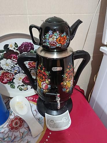 su cəkən nasos: Məhsul dəsti 1) Elektrik samovar-çay dəmləyən aparat - Brend: GALAXY — 1