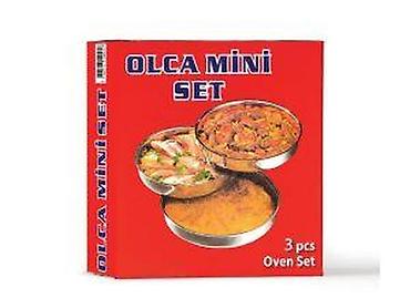rerna sa 2 ploce: OLCA SET TEPSIJA OKRUGLA 3/1 INOX | Tepsije - aluminijum, emajl — 1