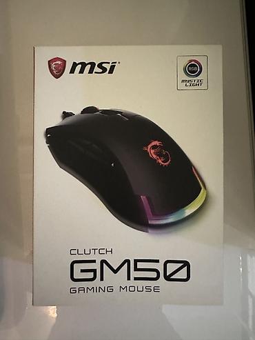 oyun kon: MSI Clutch GM50 Gaming Mouse 95 manata almışam. Təzə kimidir, cəmisi — 1
