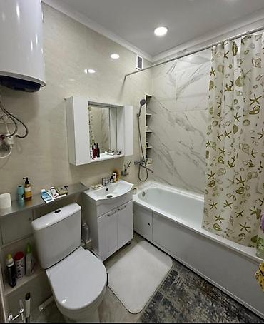 квартиру кок жар: 2 комнаты, 56 м², Кок-Жар мкр Элитка, 4 этаж, Евроремонт — 4