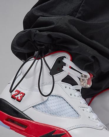 nike tn цена: JORDAN Brooklyn Men's Draft Pants - Black/Gym Red vel. XS NOVO IB — 5