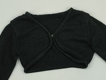 czarny sweterek rozpinany do sukienki: Bolera 1.5-2 lat, stan - Bardzo dobry
