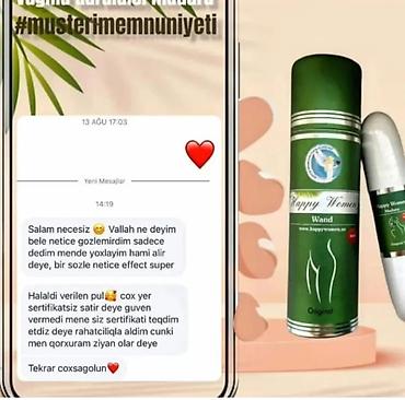 şəxsi qulluq: Məhsul: Happy Women Wand – qadınlar üçün şəxsi qulluq çubuğu — 1