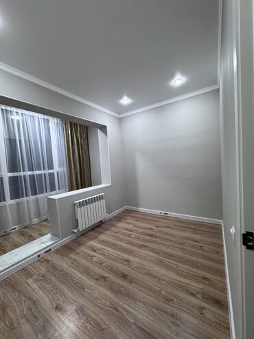 квартиры в канте продажа: 1 бөлмө, 53 кв. м, Элитка, 1 кабат, Евроремонт