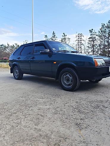 VAZ (LADA): LADA Samara hatchback - Kuzov: 5 qapılı hatchback, tünd mavi rəng - — 5