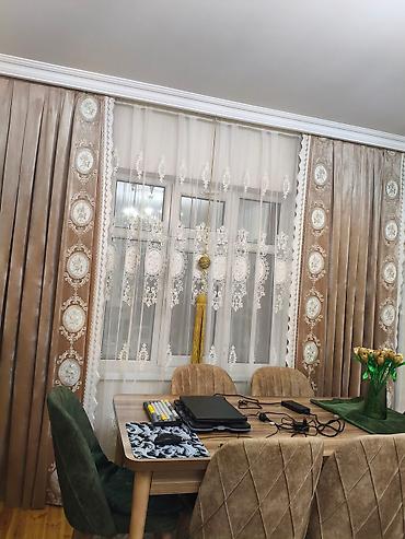 iwlenmiw perde: İşlənmiş, Pambıq Pərdə, rəng - Bej, Ünvandan götürmə — 1