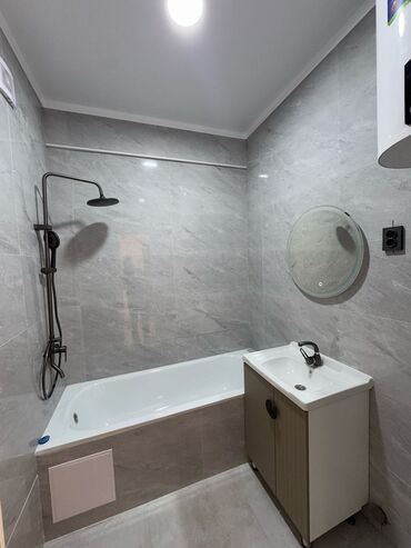 сдаю квартира район пишпек: 1 комната, 40 м², 9 этаж, Косметический ремонт