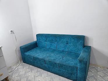 koji divan: Mini-divan, İşlənmiş, Açılmayan, Bazasız, Vеlur parça — 1