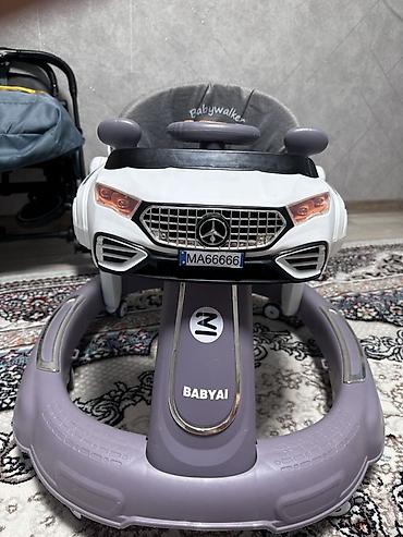 ходунки купить: Ходунки BABYAI в стиле автомобиля - Конструкция 2-в-1: устойчивое — 3