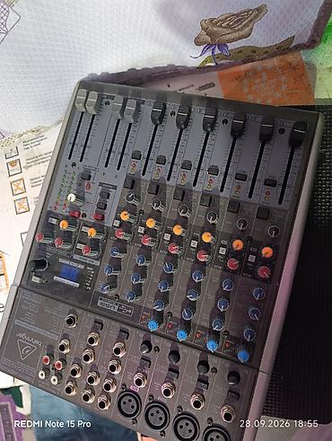 пулты: Аналоговый микшерный пульт Behringer Xenyx X1204USB - 12‑входовый — 1