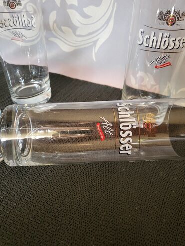 Čaše: Case nove za pivo 2008g.Schllosser Nemacka. Case nove,sve na njima — 13