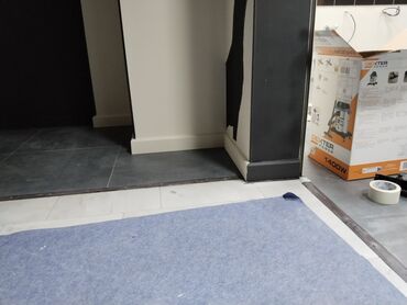 Kafel və metlax: Qranit effektli böyük format döşəmə plitələri – tünd boz - Material — 4