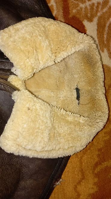 Ostale jakne: Vintage pilotski monton B-3 style sa krznom (Sa ostecenjem) Vel XL-XXL — 2