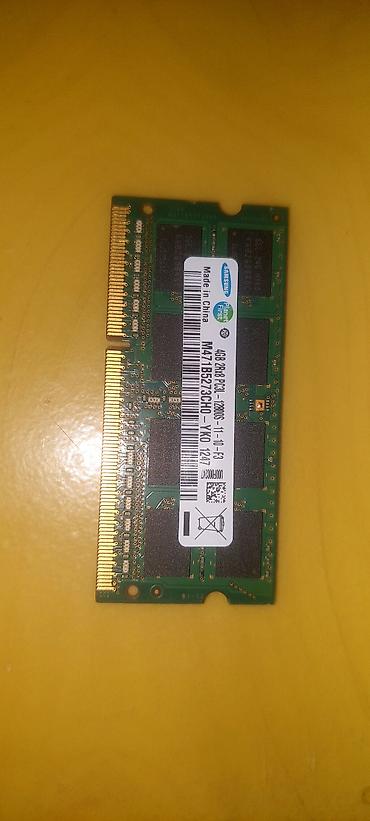 notebook ram: Samsung SO-DIMM noutbuk yaddaşı - Model: M471B5273CHO-YK0 - Tutum: 4 — 2