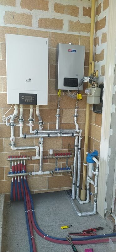 Hovuzlar: Hər növ santexnika işləri Atopleniya(radiatorlarini