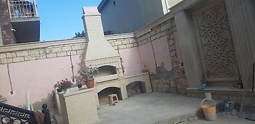 bağ evləri ucun manqal: Həyət üçün kamin-mangal kompleksi və açıq hava mətbəxi - Material — 2