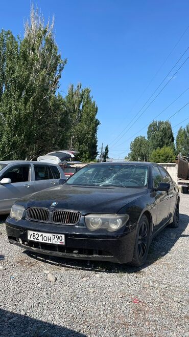 ручка 124: BMW 7 series: 2002 г., 4.4 л, Автомат, Бензин, Седан