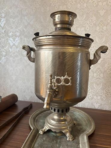 7 lt samovar 350₼. Heç bir problemi yoxdur.Ünvan lalafo.az -da 7 lt samovar 350₼. Heç bir problemi yoxdur.Ünvan