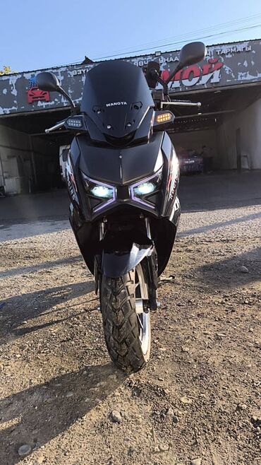 муравей мотосикл: Скутер WANGYA (серия Racing), черный. Ключевые особенности: -